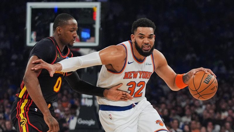 I Knicks dominano gli Hawks, Lakers vincono contro i Rockets senza Durant