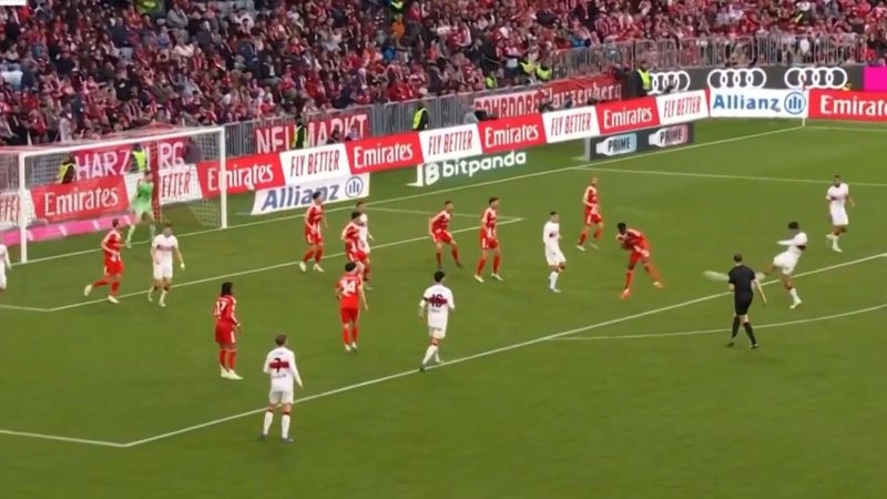 Chema Andrés brilla con un golazo en el día del título del Bayern Munich