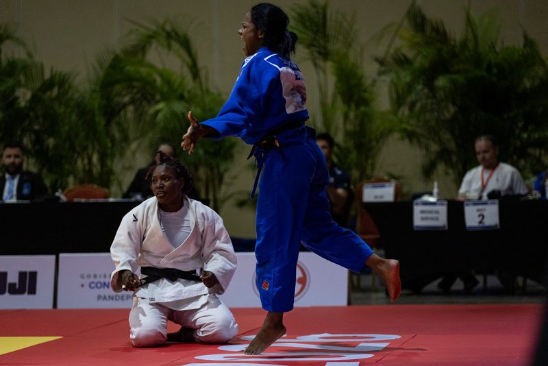 Nauana Silva e Daniel Cargnin brilham e conquistam ouro no Pan de judô no Panamá