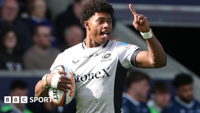 Noah Caluori's Five-Try Masterclass Propels Saracens to Historic Victory Over Sale Sharks