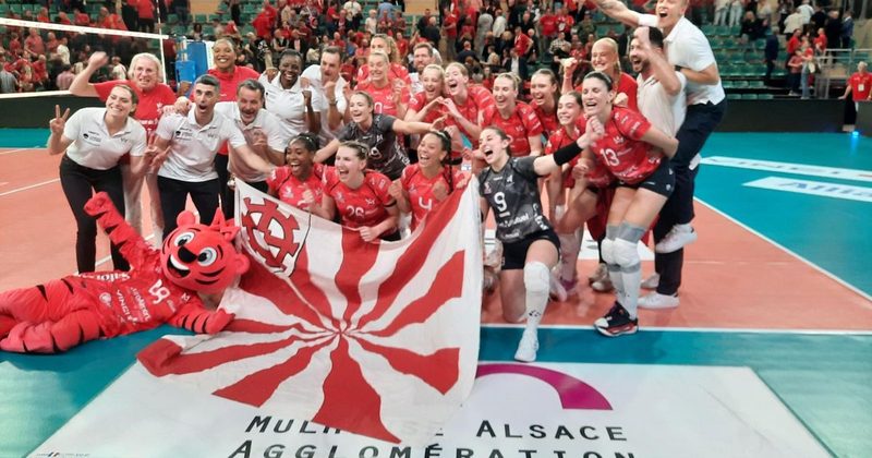 Le Volley Mulhouse Alsace en finale face à Paris après une victoire contre Le Cannet