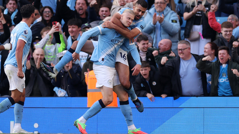 Haaland's Heroics Propel Manchester City Past Arsenal in Title Showdown