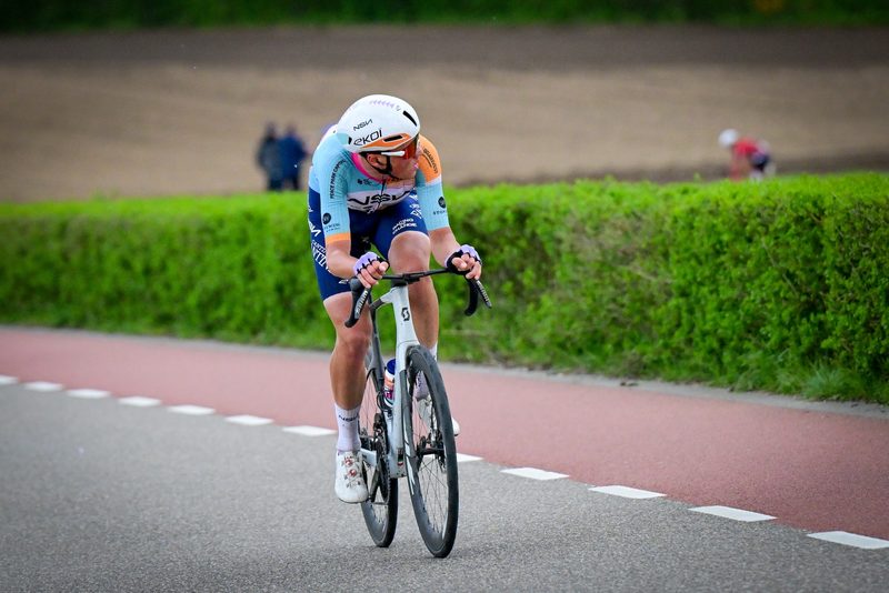Marco Frigo si rammarica per il podio sfuggito all'Amstel Gold Race