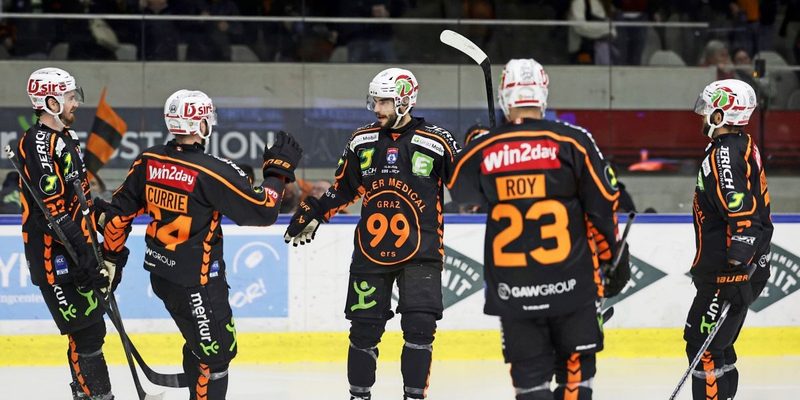 Graz99ers stehen kurz vor dem ersten Titel in der ICE-Eishockeyliga