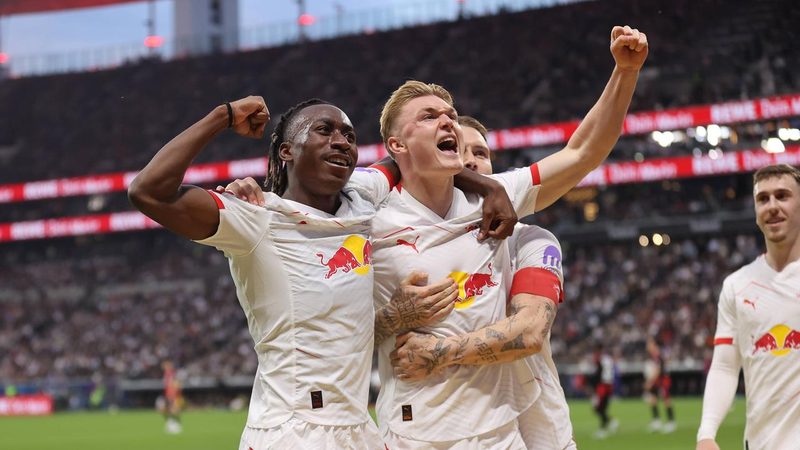 RB Leipzig feiert historischen Sieg in Frankfurt und festigt Champions-League-Platz