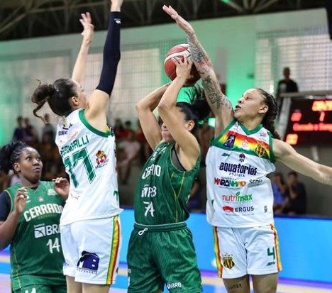 Sampaio Basquete conquista vitória sobre Cerrado e fecha primeiro turno da LBF invicto