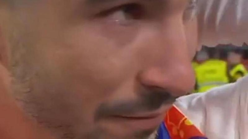 Emotiva dedicatoria de Carlos Soler tras conquistar la Copa del Rey con la Senyera