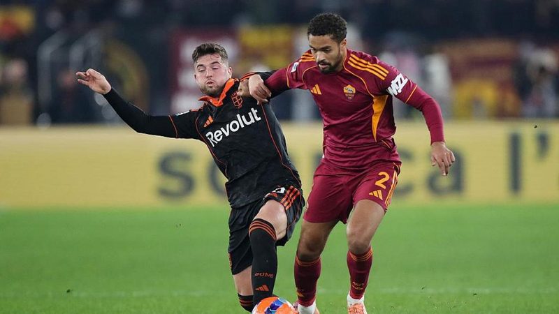 Roma in ansia per Rensch: possibile lesione dopo il cambio contro l'Atalanta