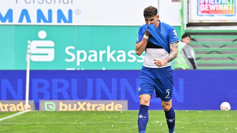 Darmstadt 98 erleidet herbe Niederlage in Fürth und verpasst Aufstiegschancen