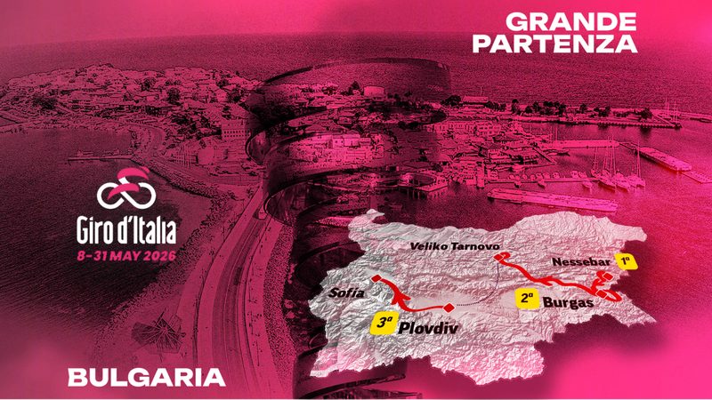 Bulgaria se prepara para el Giro: inversión histórica y un debut ciclístico inolvidable