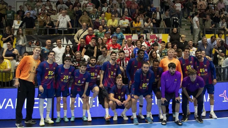El Barça arrasa al Viveros Herol BM Nava y se acerca al segundo '30 de 30'