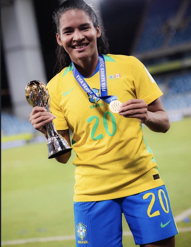 Marília brilha e conquista título inédito com a seleção feminina no FIFA Series 2026