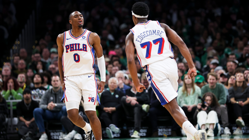 76ers Upset Celtics with Edgecombe's Historic Performance; Spurs Face Wemby Injury Setback