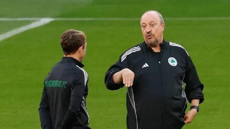 Rafa Benítez se despide del Panathinaikos al finalizar la temporada