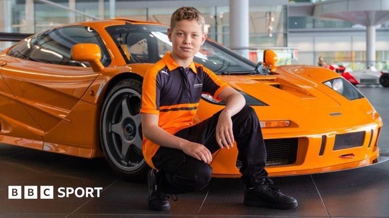 Harry Williams Joins McLaren's Driver Development Programme at Just 11 Years Old