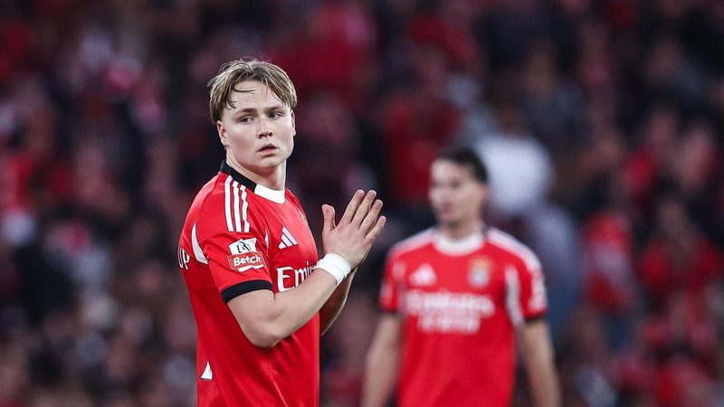 Andreas Schjelderup, del Benfica, recibe luz verde para el Mundial tras polémico incidente