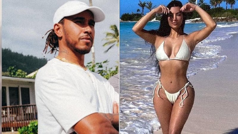 Passione e surf: Kim Kardashian e Lewis Hamilton si godono Malibù