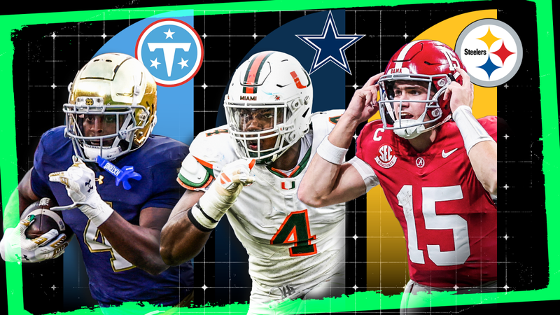 2026 NFL Mock Draft: Cowboys Climb, Giants Fortify with Key Picks