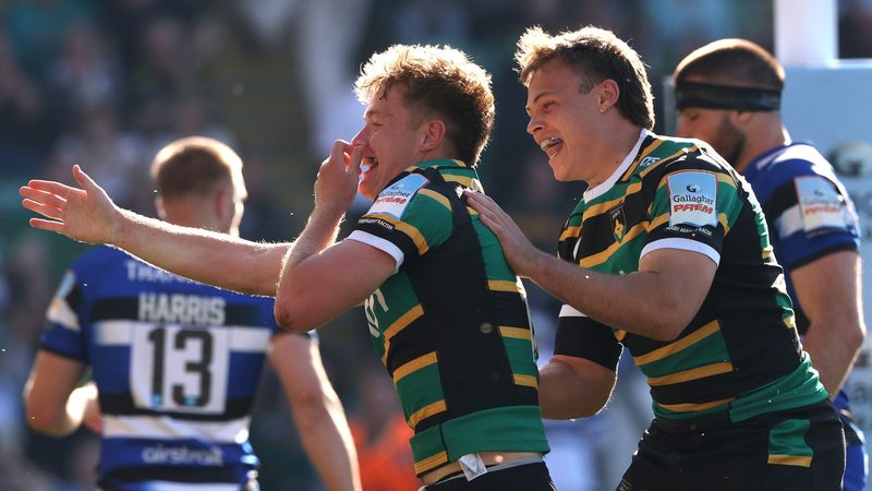Northampton Saints Seize Last-Minute Win Over Bath; Saracens and Sale Sharks Triumph