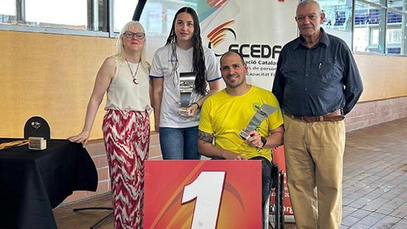 Berta Colomer and Toni Ponce Claim Titles at Catalan Adaptive Swimming League
