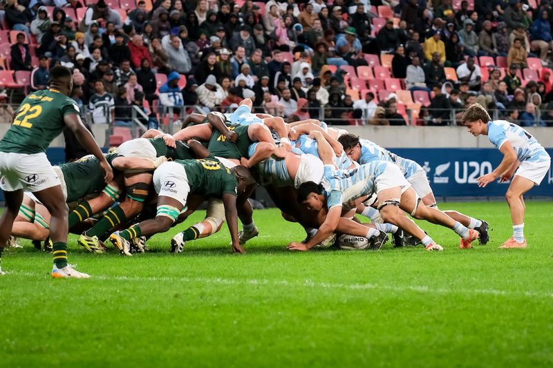 Los Pumitas caen ante Sudáfrica en su debut en el Rugby Championship M-20