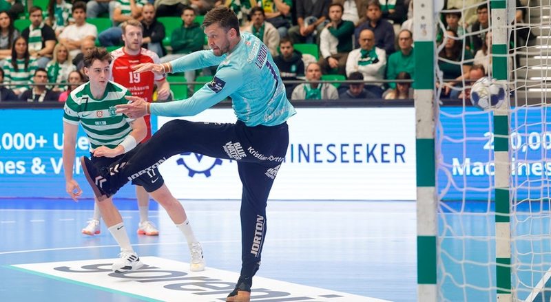 Empate em Lisboa: Sporting e Aalborg fazem duelo eletrizante na Champions de andebol