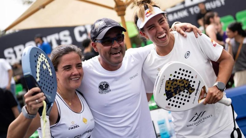 Gilardoni destaca la conexión de Bea González con Agustín Tapia en el pádel