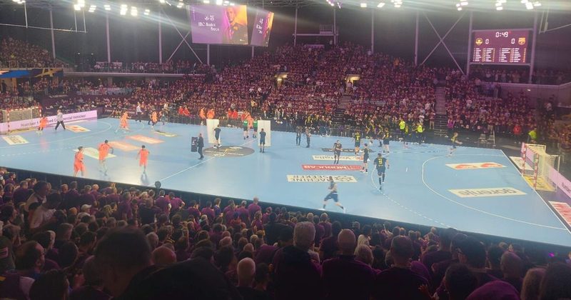 Le HBC Nantes s'incline face au FC Barcelone en quart de finale aller de Ligue des Champions