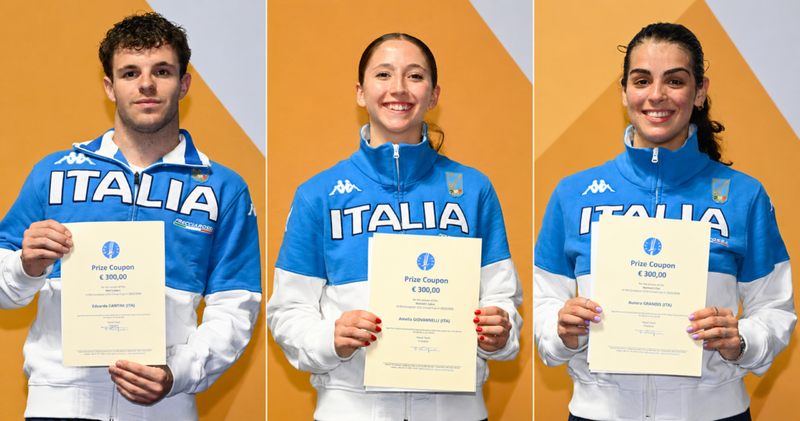 Italia trionfa all'Europeo U23 di scherma: tre vittorie e un medagliere da record