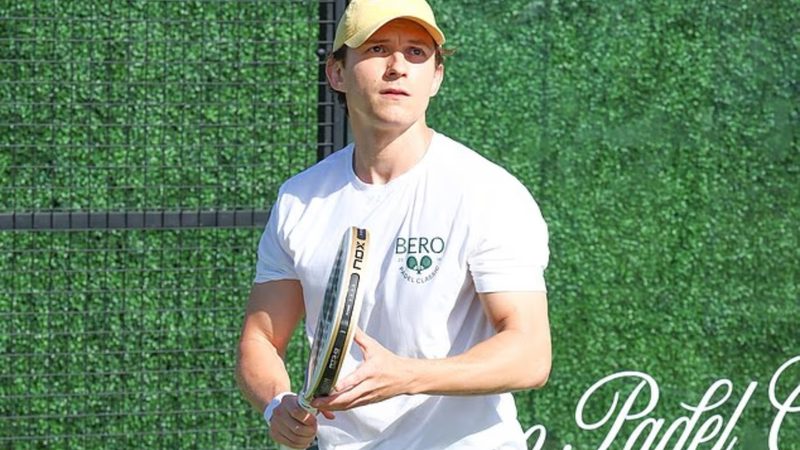 Tom Holland revela cómo el pádel transformó su vida y su relación con el alcohol
