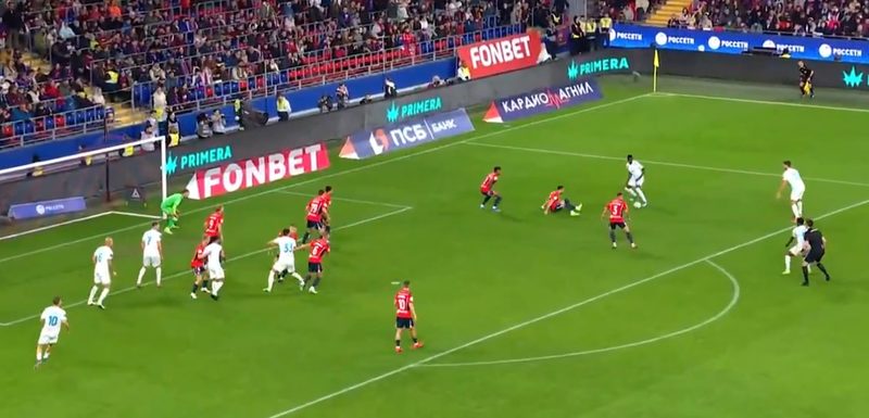 Golaço de Luiz Henrique garante vitória do Zenit sobre o CSKA em clássico russo
