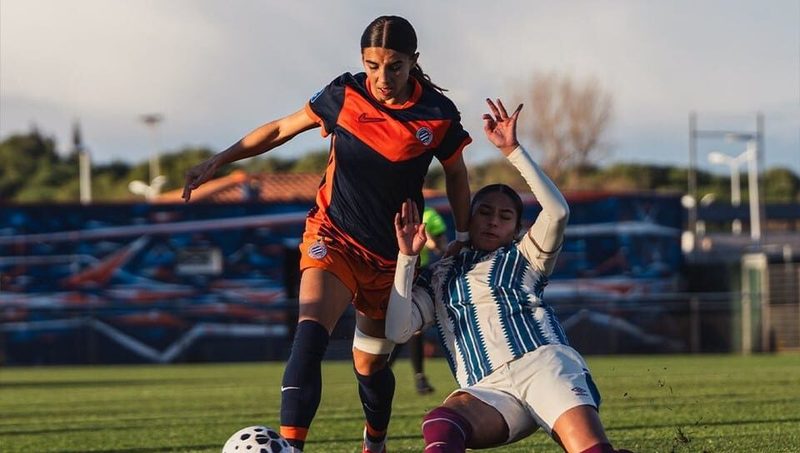 Justine Rouquet, la pépite du Montpellier Hérault Sport Club Féminines, en lice pour le trophée UNFP