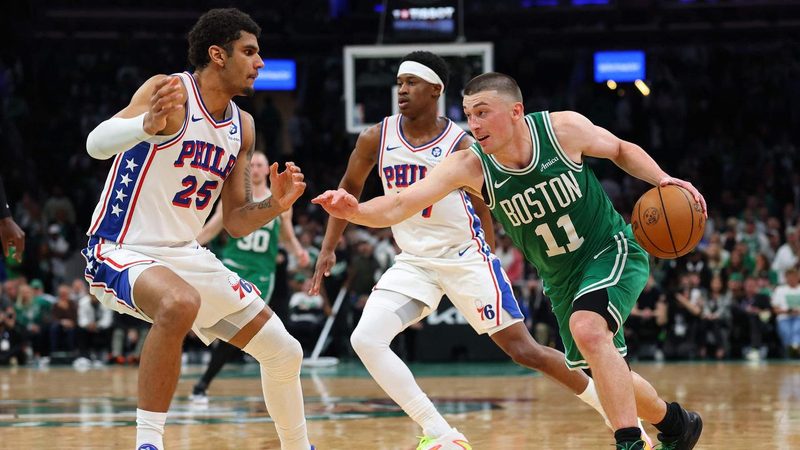 76ers überraschen und besiegen Celtics im entscheidenden Playoff-Spiel