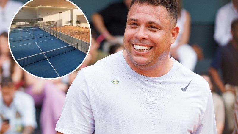 Ronaldo Nazario impulsa el pádel en Brasil con su ambicioso proyecto ‘Galácticos Rackets’