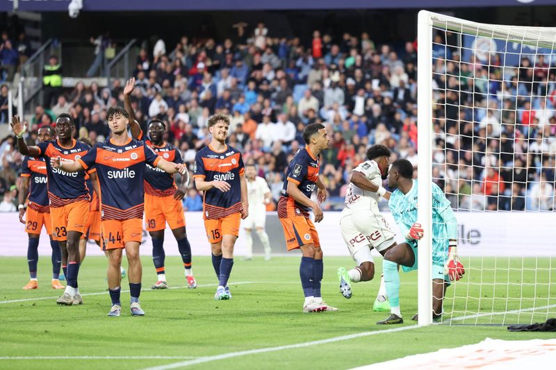 Le Montpellier Hérault SC s'incline face au Clermont Foot 63, le rêve de montée s'éloigne