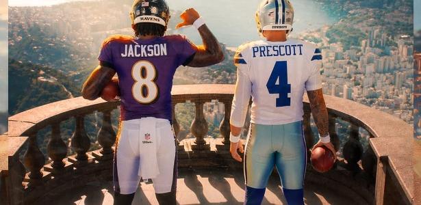 Ingressos para Dallas Cowboys e Baltimore Ravens no Rio começam a ser vendidos em junho