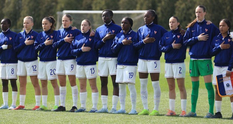 L'Équipe de France U17 Féminine s'impose 5-0 grâce au but magnifique d'Élise Dhalluin
