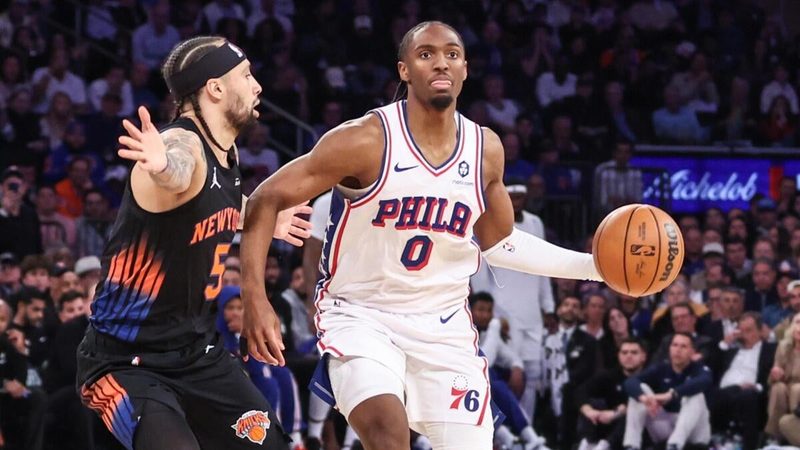 Maxey and Randle Shine in Key NBA Player Prop Picks for May 8 Playoff Showdown