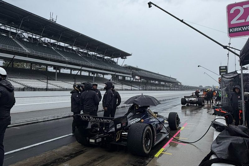 Chuva adia classificação do GP de Indianápolis para sábado pela Indy