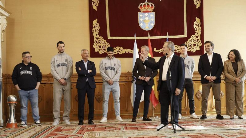 El Obradoiro celebra su regreso a la ACB con alegría y gratitud