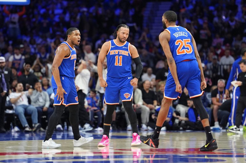 Knicks dominam 76ers e garantem vaga na final da Conferência Leste pelo segundo ano seguido