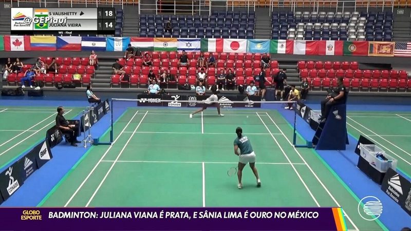 Piauienses brilham no México e garantem ouro e prata no Badminton