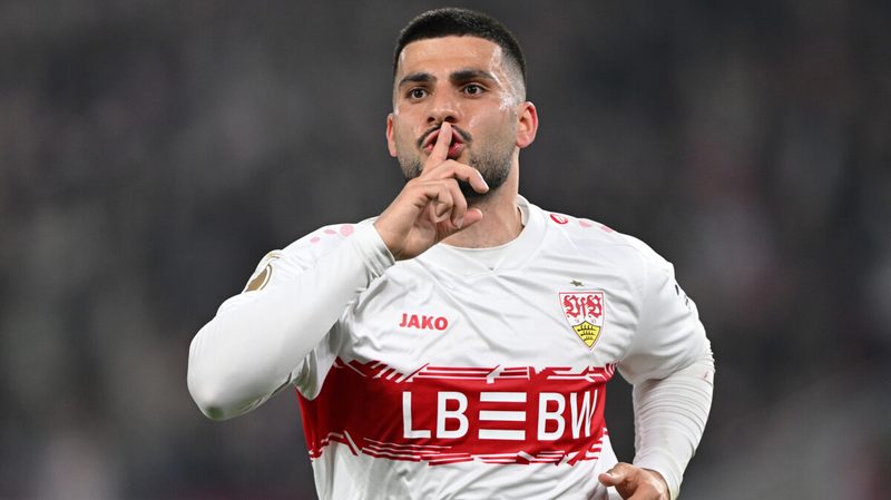 VfB Stuttgart bemüht sich um Vertragsverlängerung mit Stürmer Deniz Undav