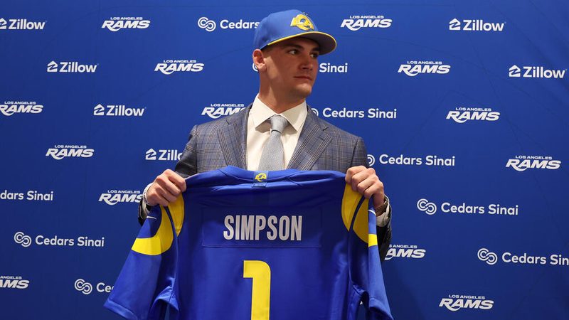 Überraschender Quarterback-Pick: Ty Simpson reflektiert über seine Situation bei den Rams
