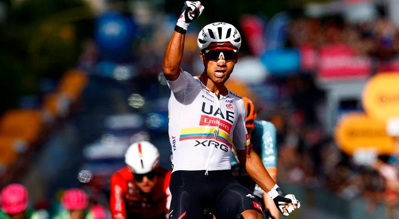 Jhonatan Narváez brilha na quarta etapa e Giulio Ciccone assume a liderança do Giro