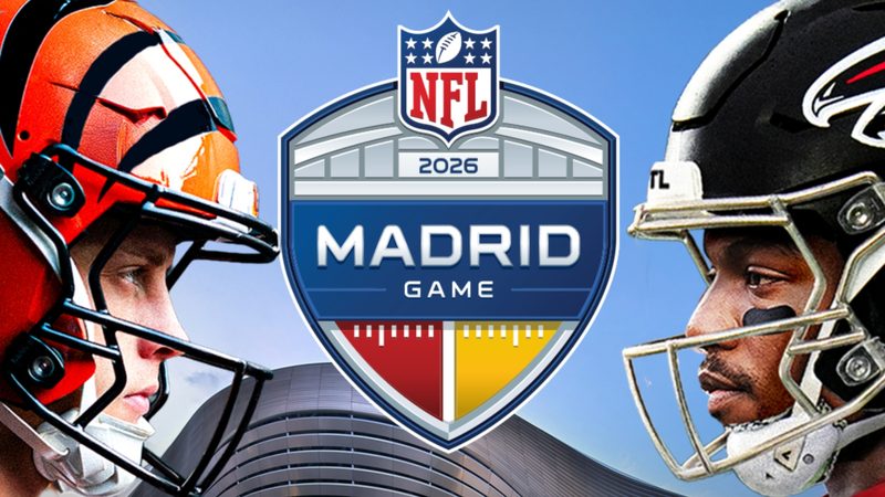 Los Bengals y Falcons se enfrentarán en el Bernabéu en noviembre de 2026