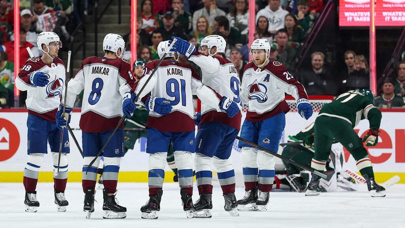 Colorado Avalanche stehen vor dem Einzug in die Western Conference Finals
