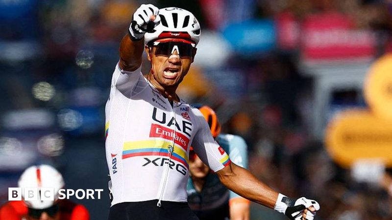 Jhonatan Narvaez Triumphs at Giro d'Italia Just Days After Devastating Crash