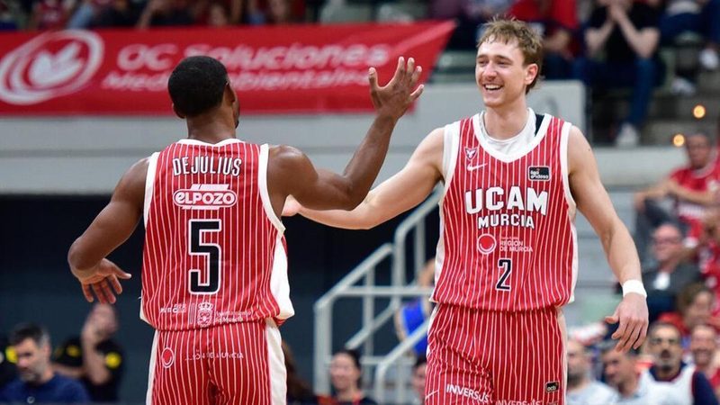 UCAM Murcia se prepara para un duelo clave con el regreso de Sander Raieste a Vitoria