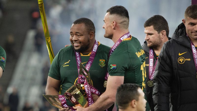 Le pilier des Springboks Asenathi Ntlabakanye suspendu 18 mois pour dopage